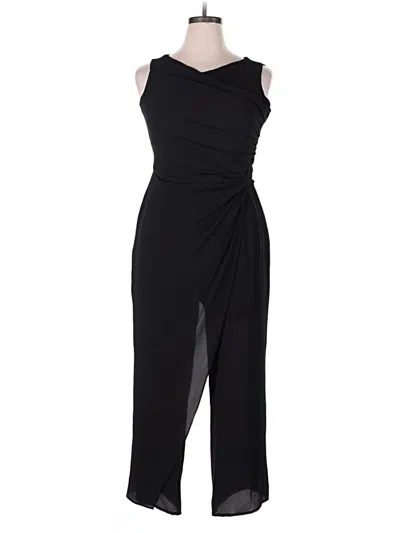 Pre-owned London Times Jumpsuit In Black