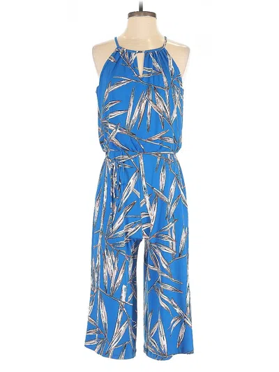 Pre-owned London Times Jumpsuit In Blue