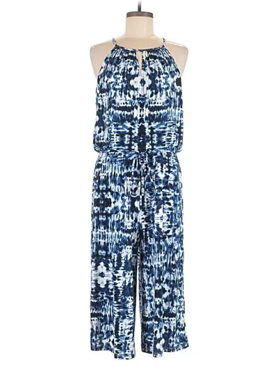 Pre-owned London Times Jumpsuit In Blue