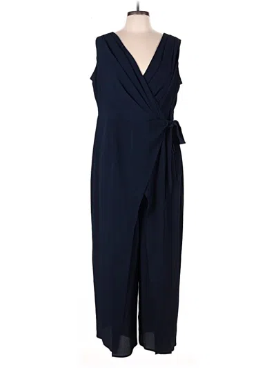 Pre-owned London Times Jumpsuit In Blue