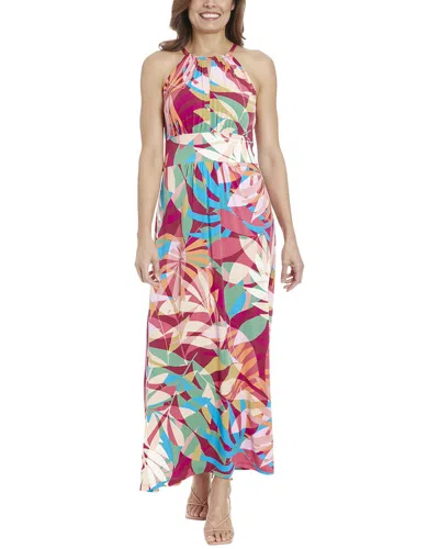 London Times Mini Dress In Multi