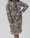 London Times Rhea Dress In Cream & Black In Black