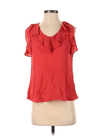 Pre-owned London Times Short Sleeve Blouse