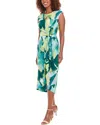 London Times Tulip Midi Dress