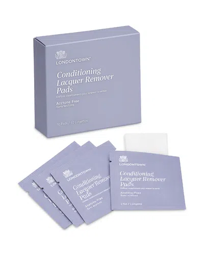 Londontown Conditioning Lacquer Remover Pads In Blue