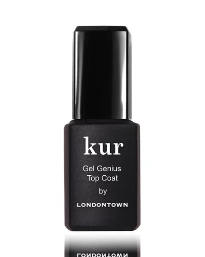 Londontown Gel Genius Top Coat 0.4 Oz. In Black