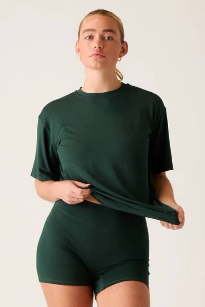 Londre Bodywear The Cool-comf Lounge T-shirt In Green