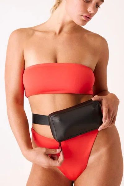 Londre Bodywear The Orea Waterproof Belt Bag In Black