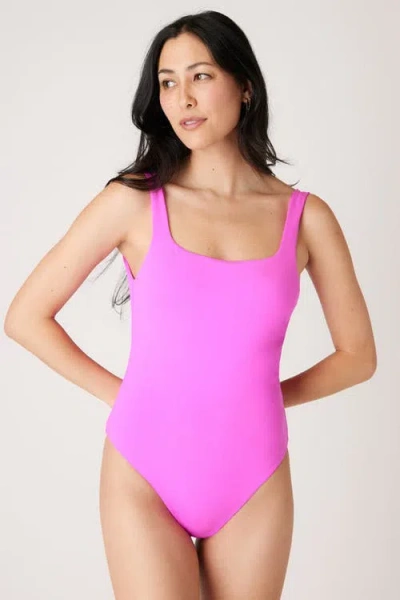 Londre Bodywear The Square Neck Minimalist In Pink