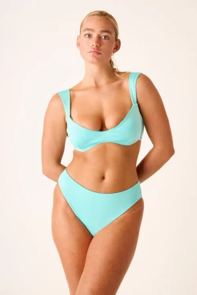 Londre Bodywear The Sweetheart Underwire Top In Blue