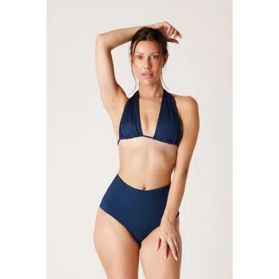 Londre Bodywear The Tied Up Top In Blue
