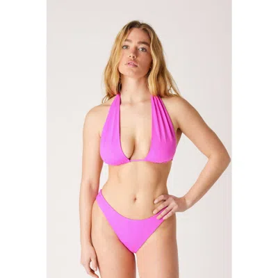 Londre Bodywear The Tied Up Top In Pink