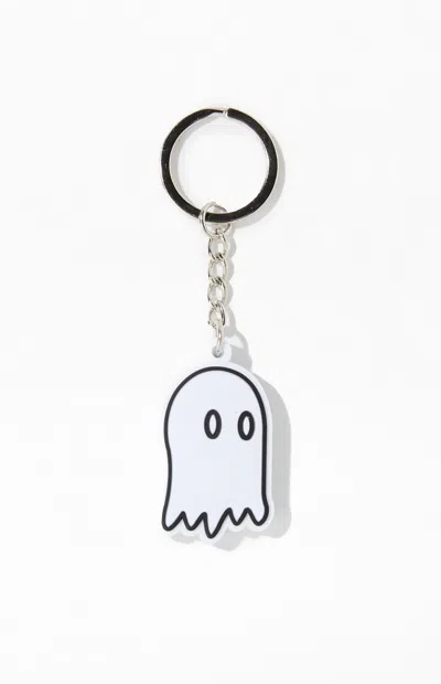 Lonely Ghost Ghost Keychain In Assorted In Silver