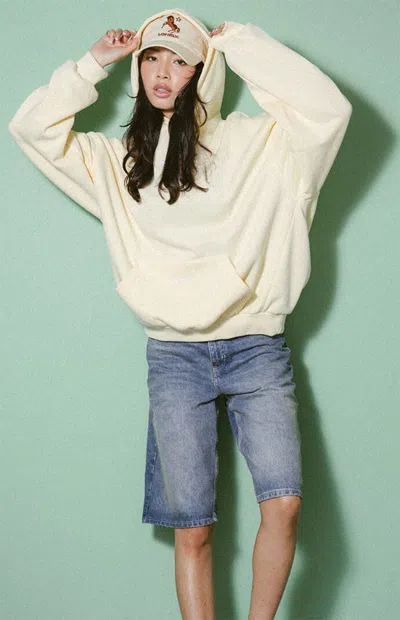 Lonely Ghost Women's Starlite Hoodie In Yellow In White