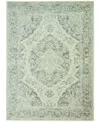 Long Street Looms Peace Pea05 Ivory 5'3" X 7'3" Area Rug