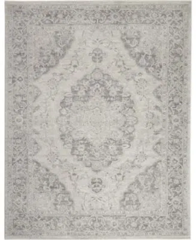 Long Street Looms Peace Pea05 Rug In Gray
