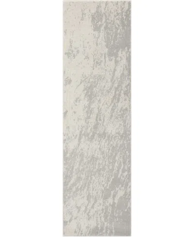 Long Street Looms Samuel Sam12 Ivory 2'2" X 7'6" Runner Rug In Multi