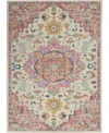 Long Street Looms Zeal Zea25 Ivory 3'9" X 5'9" Area Rug
