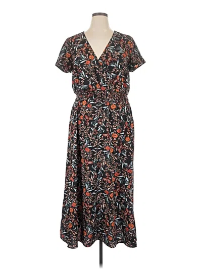 Pre-owned Long Tall Sally Casual Dress In Brown