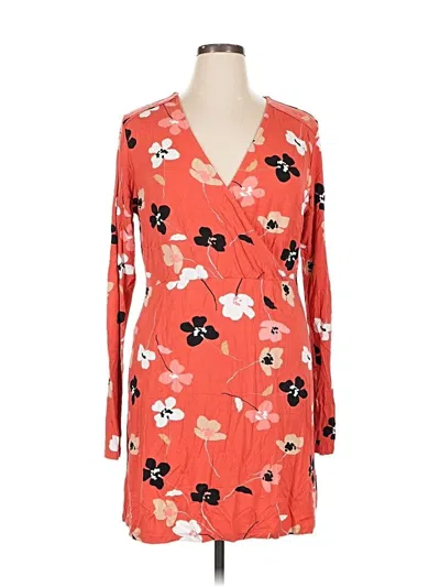 Pre-owned Long Tall Sally Casual Dress In Orange