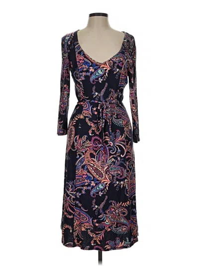 Pre-owned Long Tall Sally Casual Dress In Purple