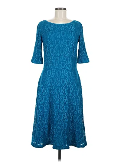 Pre-owned Long Tall Sally Casual Dress In Teal