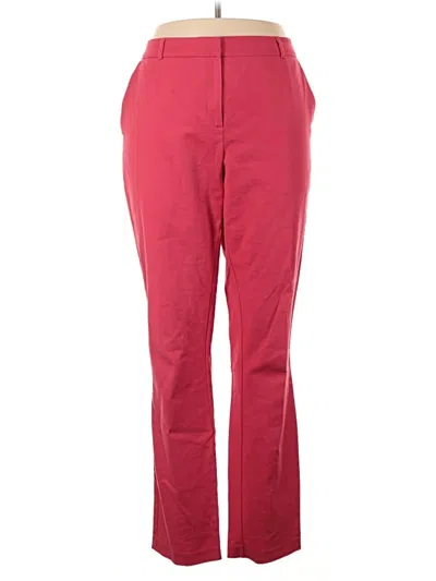 Pre-owned Long Tall Sally Casual Pants In Red