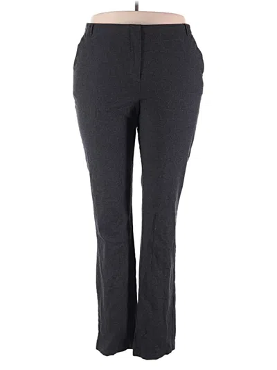 Pre-owned Long Tall Sally Dress Pants In Gray