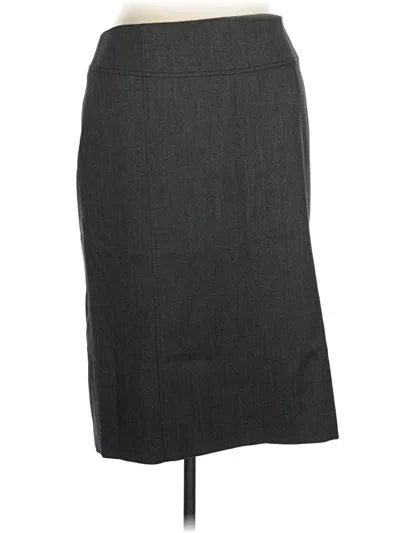 Pre-owned Long Tall Sally Formal Skirt In Gray