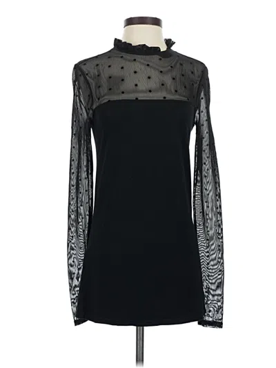 Pre-owned Long Tall Sally Long Sleeve Turtleneck In Black
