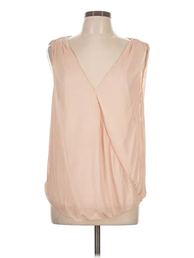 Pre-owned Long Tall Sally Sleeveless Blouse In Tan
