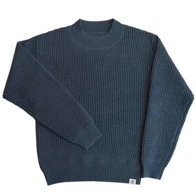 Long Wharf Supply Co. Women's Rye Seawell Sweater In Marine