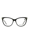 Longchamp 2727 Oval-frame Glasses In Black