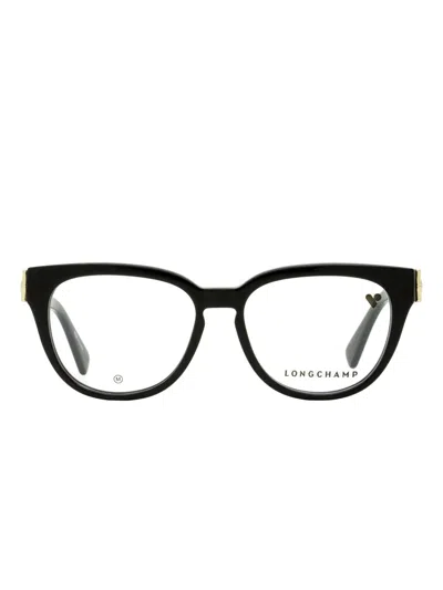 Longchamp 2732 Tea-cup Glasses In Black