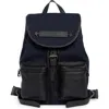 Longchamp 3d Leather & Twill Backpack In Multi