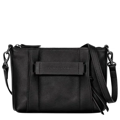 Longchamp 3d S Crossbody Bag In Black
