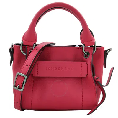 Longchamp 3d Xs Handbag - Magenta In Red