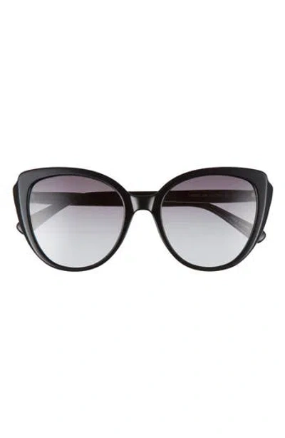 Longchamp 55mm Butterfly Sunglasses In Gray