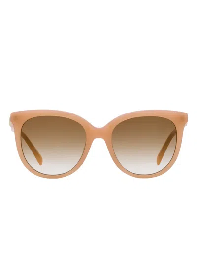 Longchamp 731 Round-frame Sunglasses In Pink