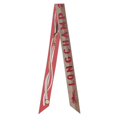 Longchamp A Toute Allure Silk Headband In Pink