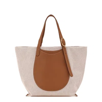 Longchamp Accomplice Shopping Bag In Brown