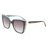 Longchamp Beige Acetate Sunglasses In Beige