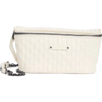 Longchamp Amazone Leather Belt Bag In Neutral