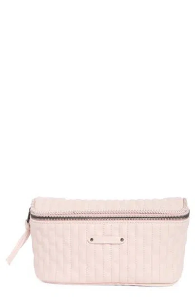 Longchamp Amazone Quilted Leather Belt Bag In Pink