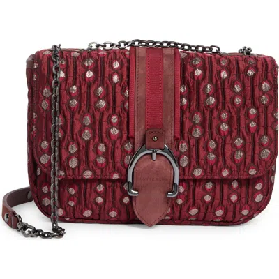Longchamp Amazone Small Crossbody Bag In Red