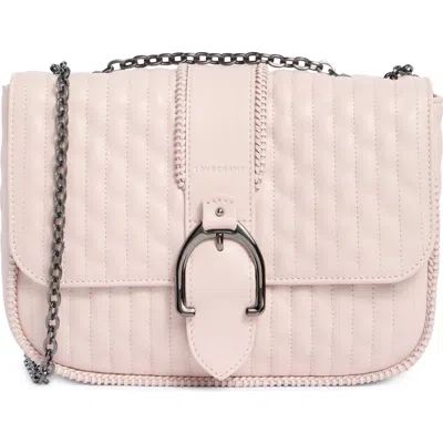 Longchamp Amazone Small Quilted Leather Crossbody Bag In Pink