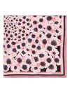 Longchamp Anemone Floral Scarf In Multi