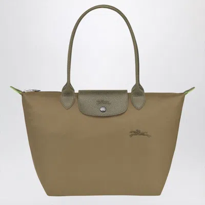 LONGCHAMP LONGCHAMP  ARTICHOKE COLOURED LE PLIAGE GREEN M BAG