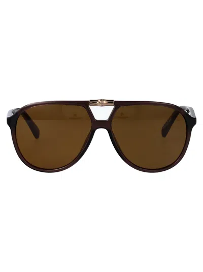 Longchamp Aviator Sunglasses Lo800 S 200 In Yellow