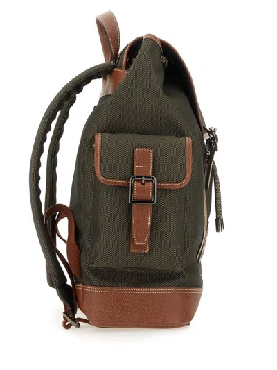 Longchamp Backpack "boxford" In Green